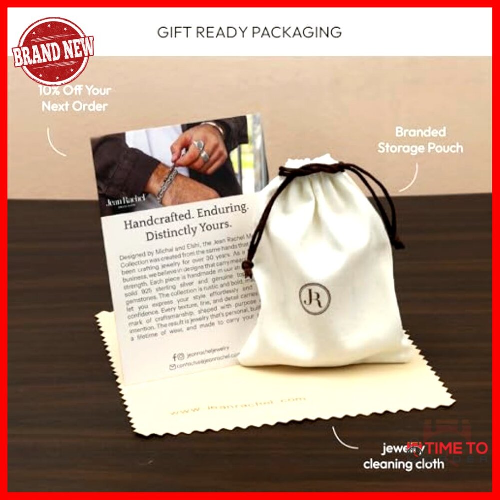 Solid 925 Sterling Silver Ribbed Cuff Bracelet, E… - image 6